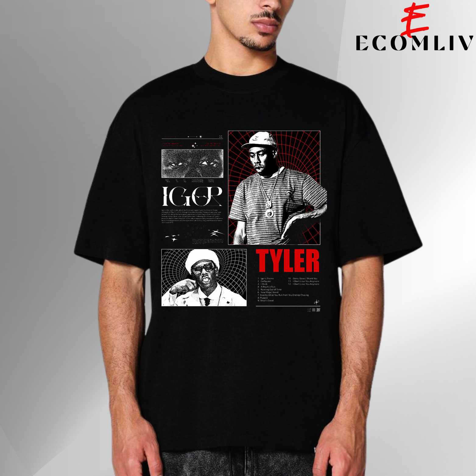 Old Vibe Tyler Vintage T-Shirt, Rap Merch Unisex Tee